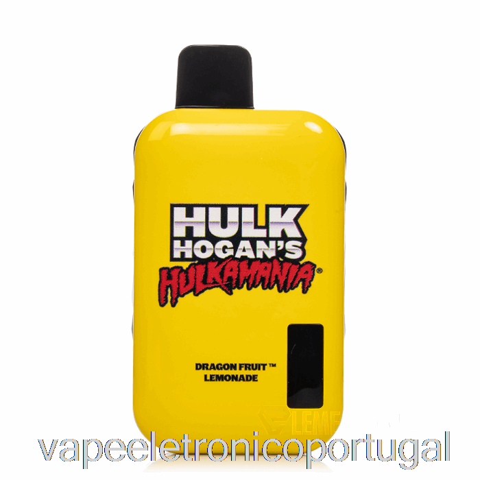 Vape Eletrônico Hulk Hogan Hulkamania 8000 Limonada Descartável De Fruta Do Dragão
